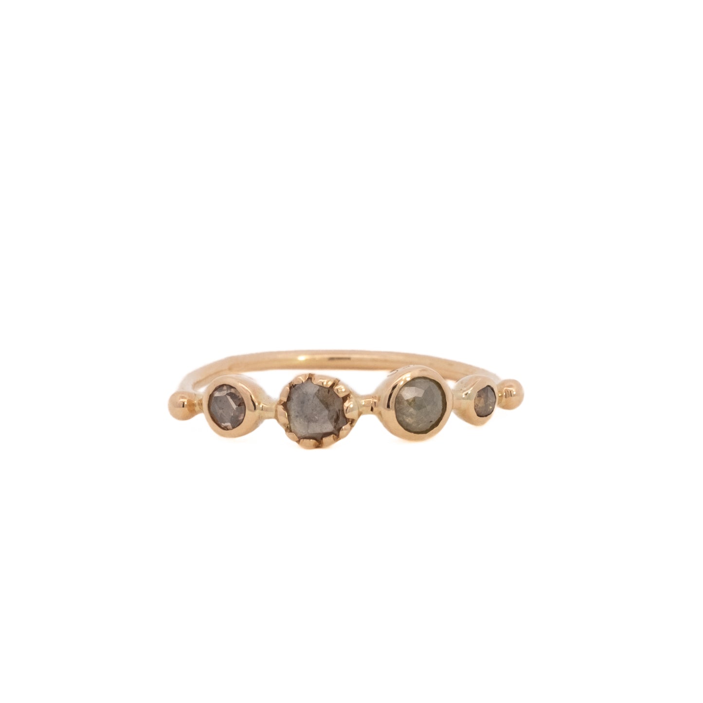 simple ring band - diamond