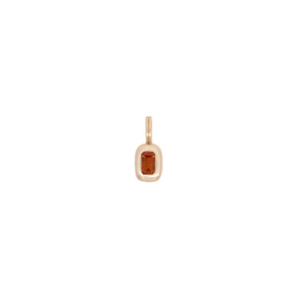 wwake / tempo pendant charm - citrine (november)