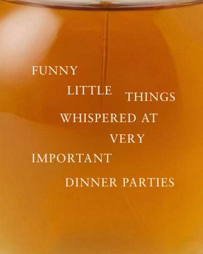 maison millais / eau de parfum - funny little things whispered at very important dinner parties