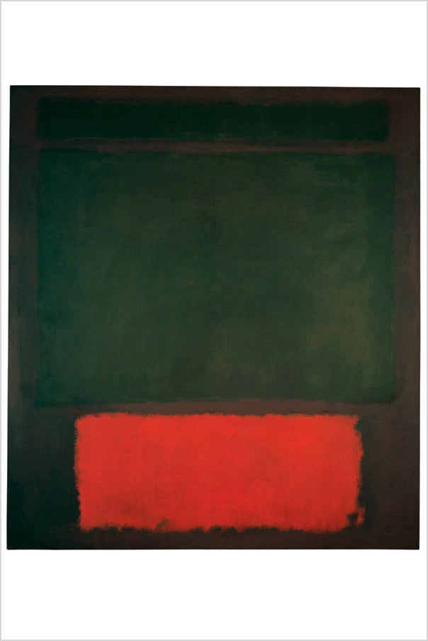 mark rothko abstract boxed notecard set