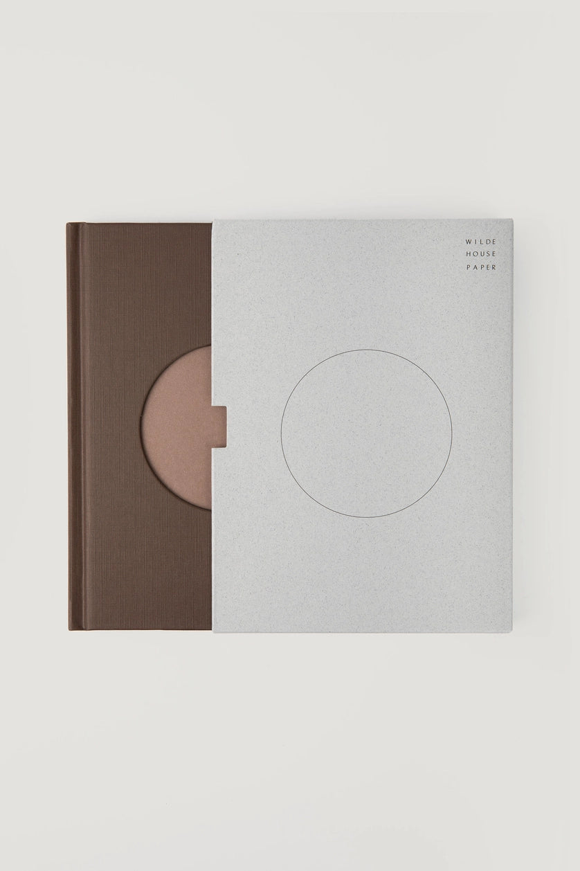 wilde house paper / open journal - espresso