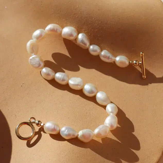 pearl muse toggle bracelet