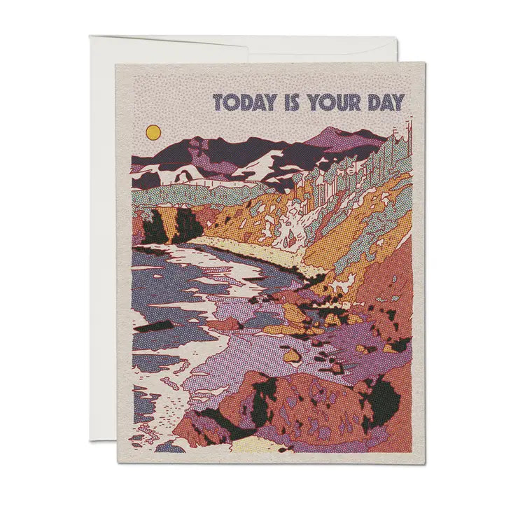 today is your day birthday card