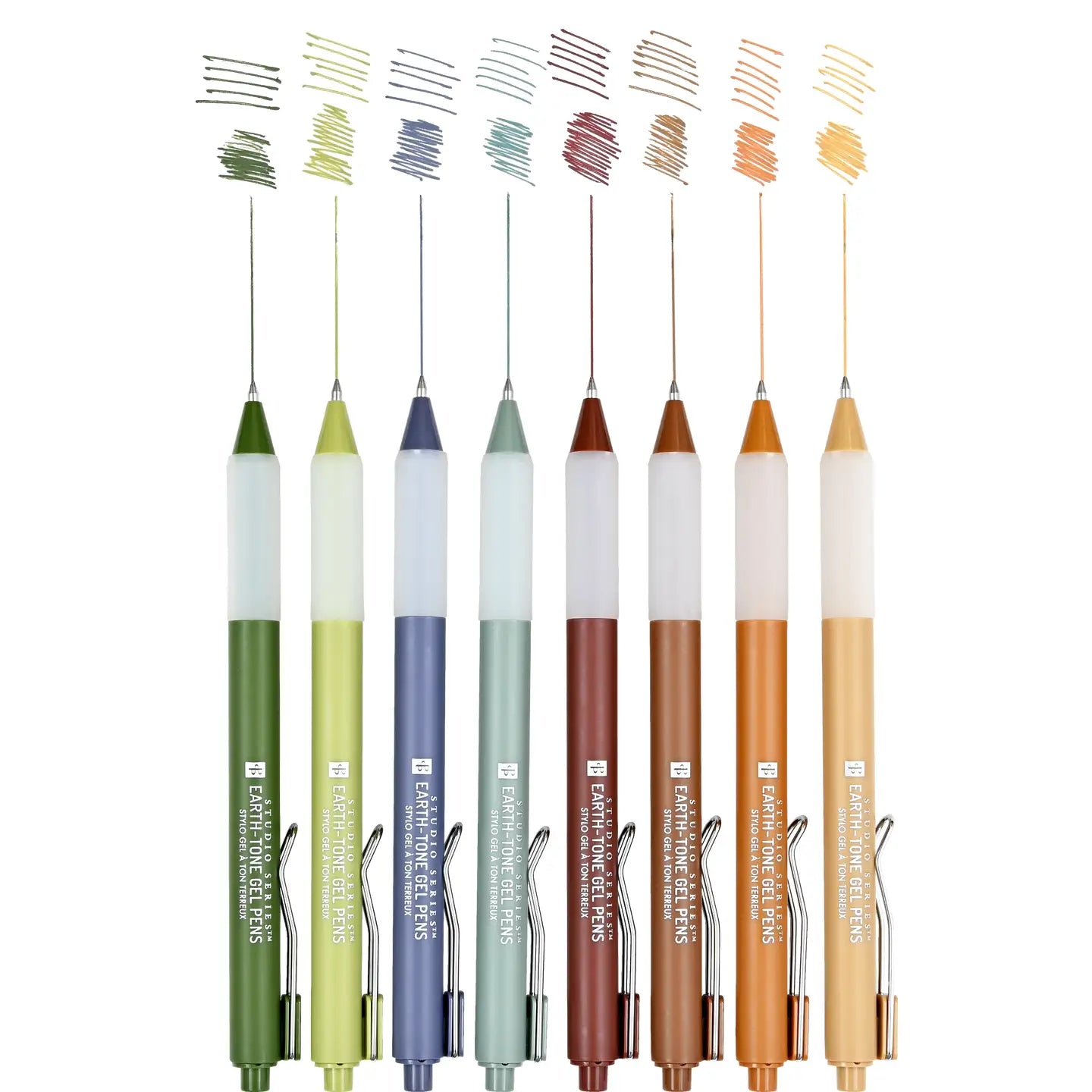 gel pen set - earth tones