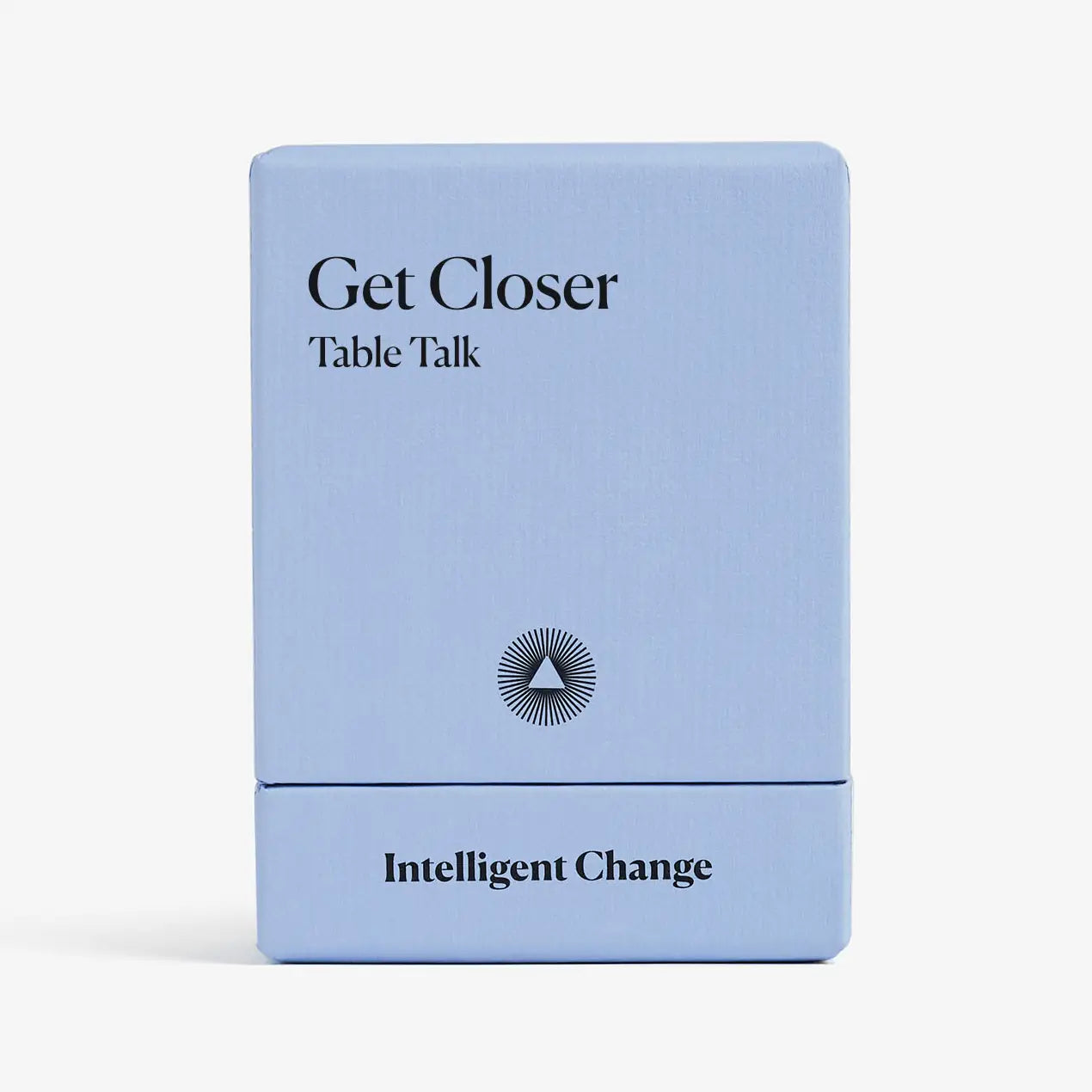 intelligent change / get closer question card game - table talk edition