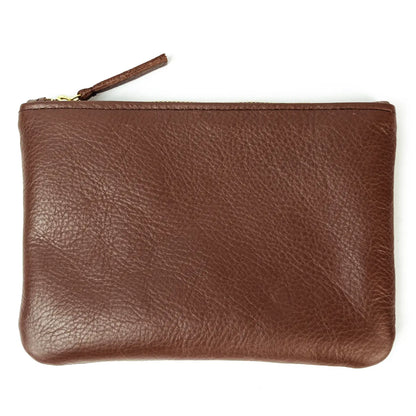 primecut / leather zipper pouch