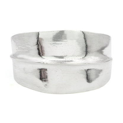wide ridge cuff bracelet
