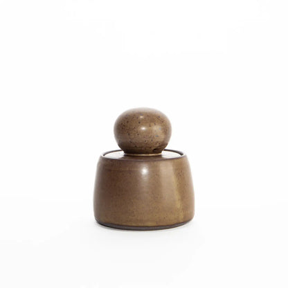 mh studio / stash jar - olive brown
