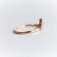 olivia crown ring - grown diamond