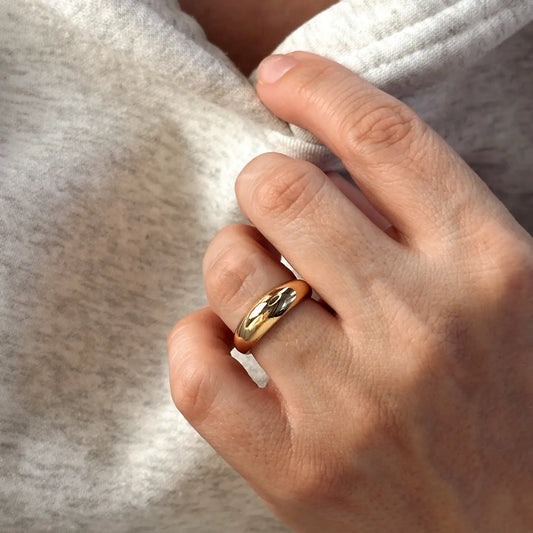 mini dome ring