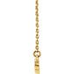 bezel round diamond bar pendant necklace - grown diamond