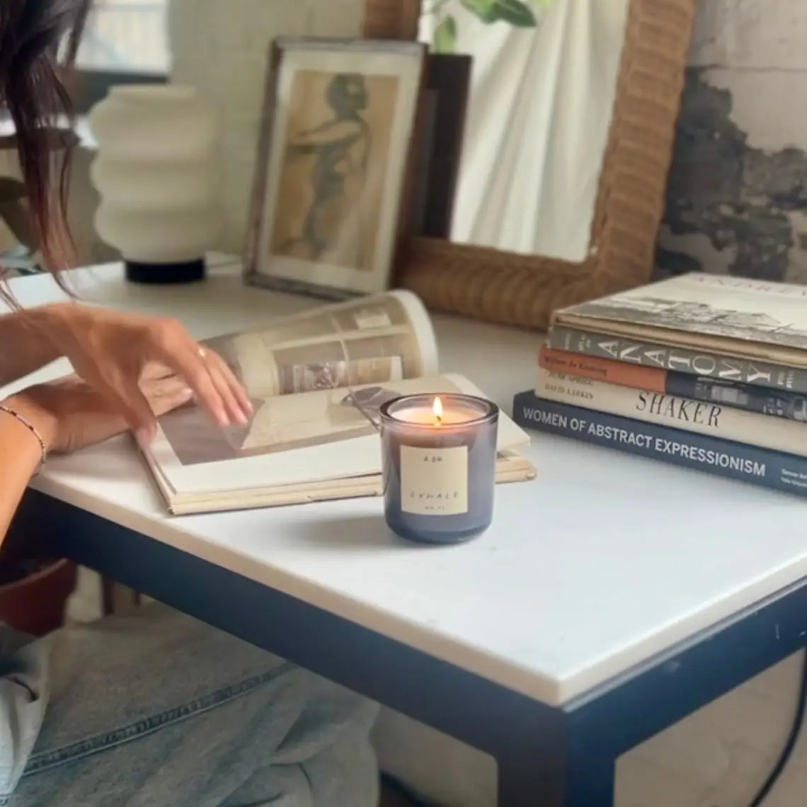 a.ok / exhale candle no.02