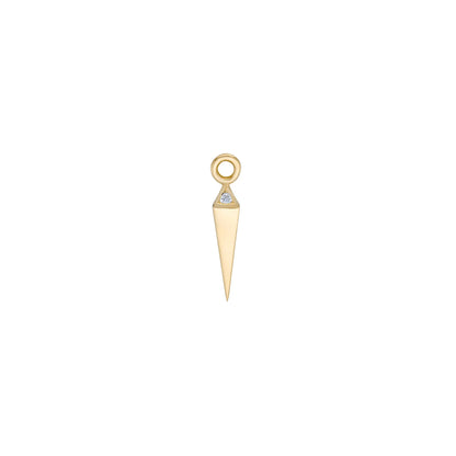 métier / point element plaque charm - single