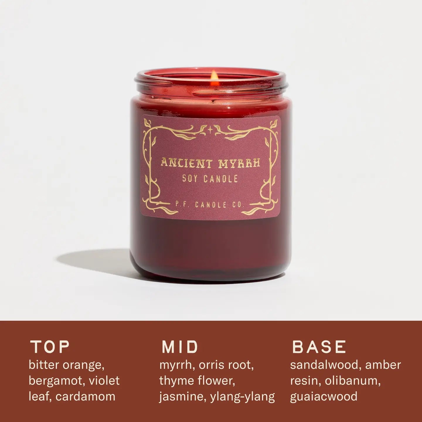 p.f. candle co. / seasonal candle - cathedral clove
