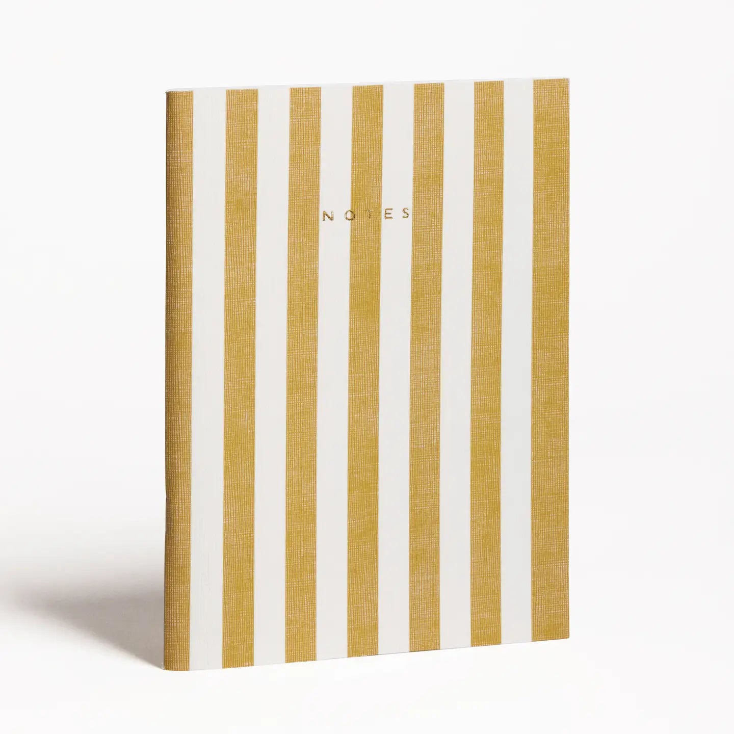 lined journal - sand stripe