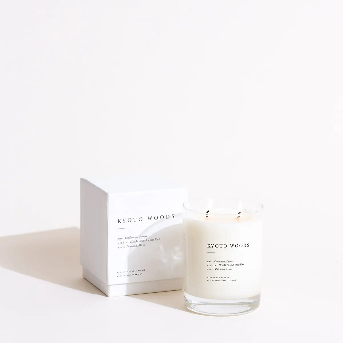 brooklyn candle studio / classic double wick candle - kyoto woods