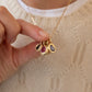 freeform charm pendant - ruby