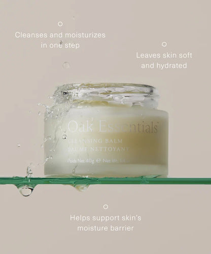 oak essentials / cleansing balm