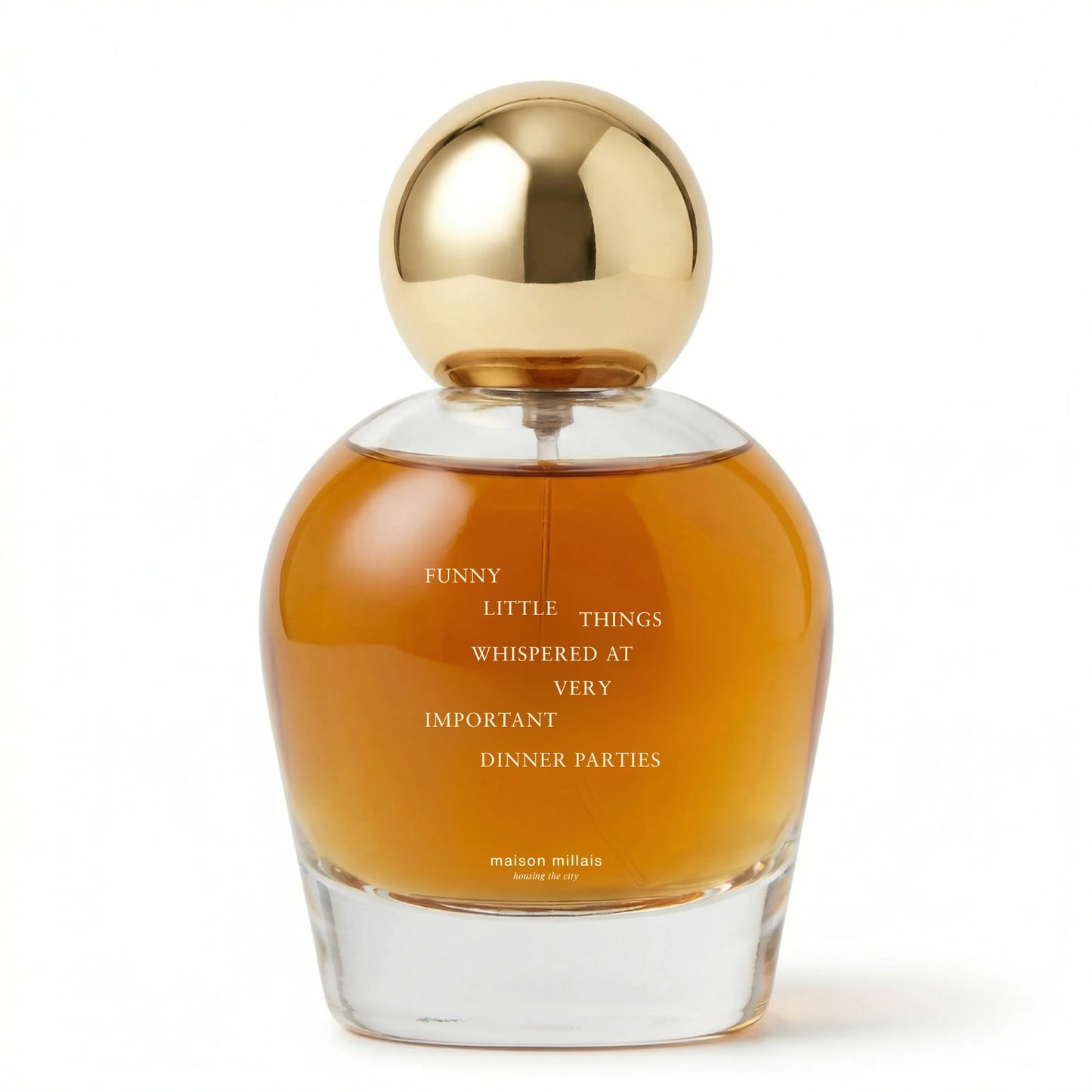 maison millais / eau de parfum - funny little things whispered at very important dinner parties