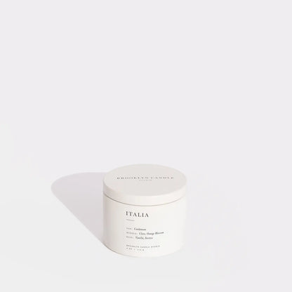 brooklyn candle studio / travel candle tin - italia