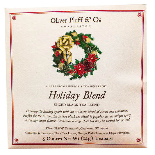 holiday blend spiced black tea