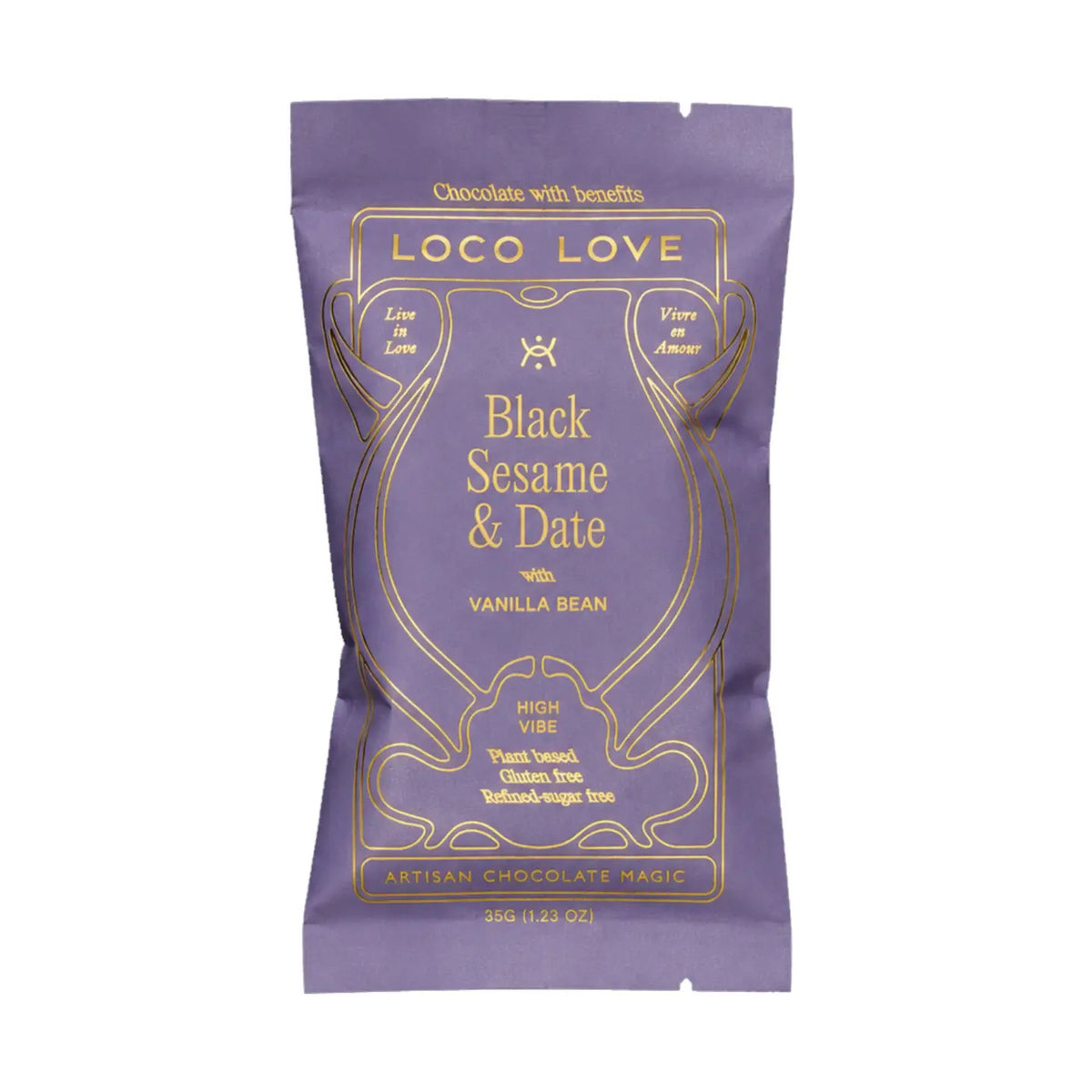 loco love chocolate / black sesame & date
