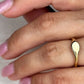 slim signet ring