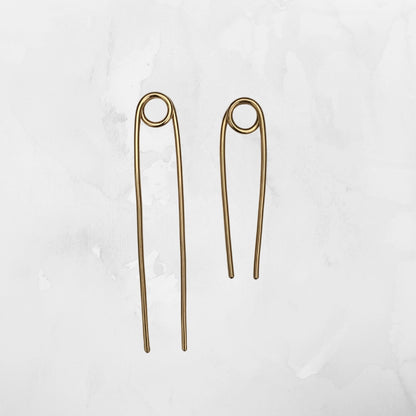 safety pin hair fork