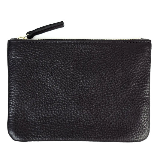 primecut / leather zipper pouch