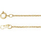 chain necklace / adjustable cable - 1mm