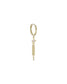 métier / dala diamond lucky lumen clicker hoop earring - single