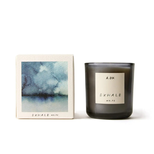 a.ok / exhale candle no.02