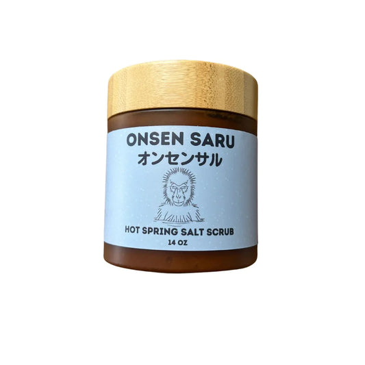 onsen saru / hot spring salt scrub