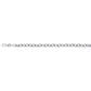 chain bracelet / oval link - 5mm