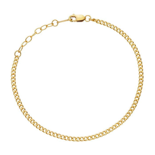 chain bracelet / curb - 2.3mm