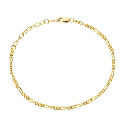 chain bracelet / figaro - 2.2mm