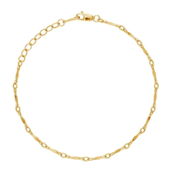 chain bracelet / dapped bar