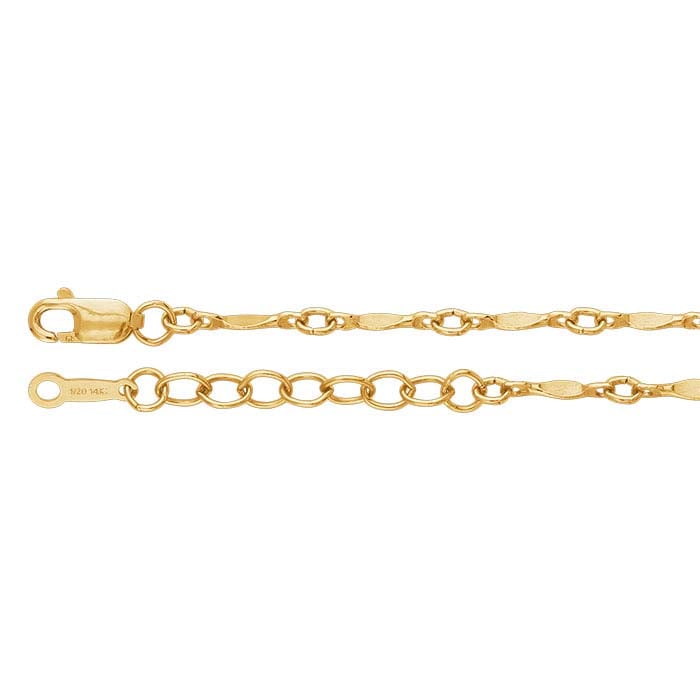 chain bracelet / dapped bar