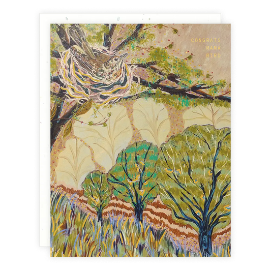 mama bird card