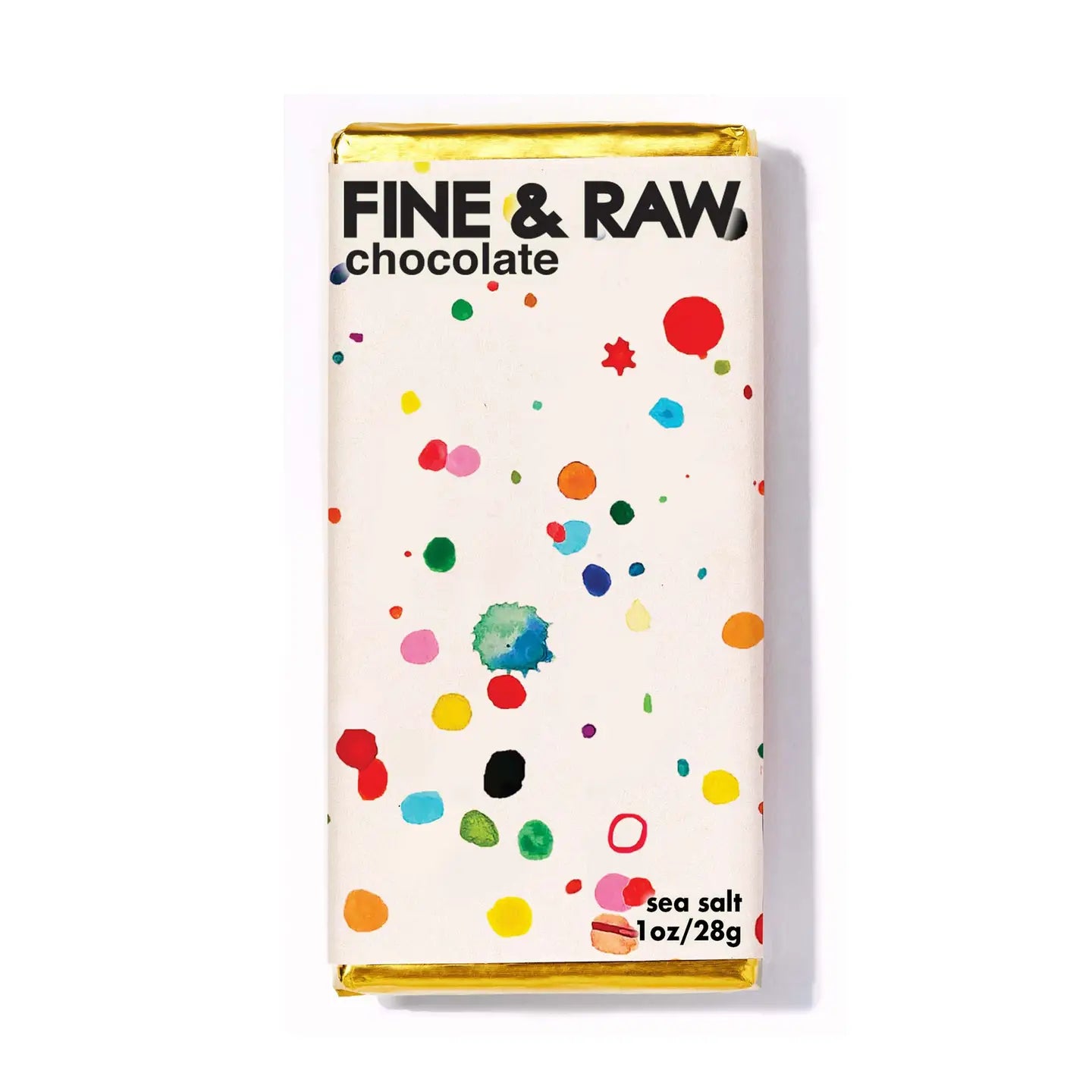 fine & raw / chocolate bar - sea salt - holiday