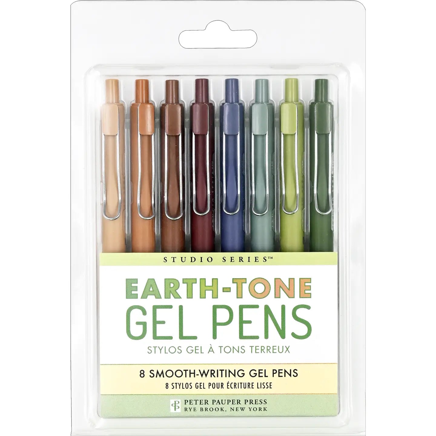 gel pen set - earth tones