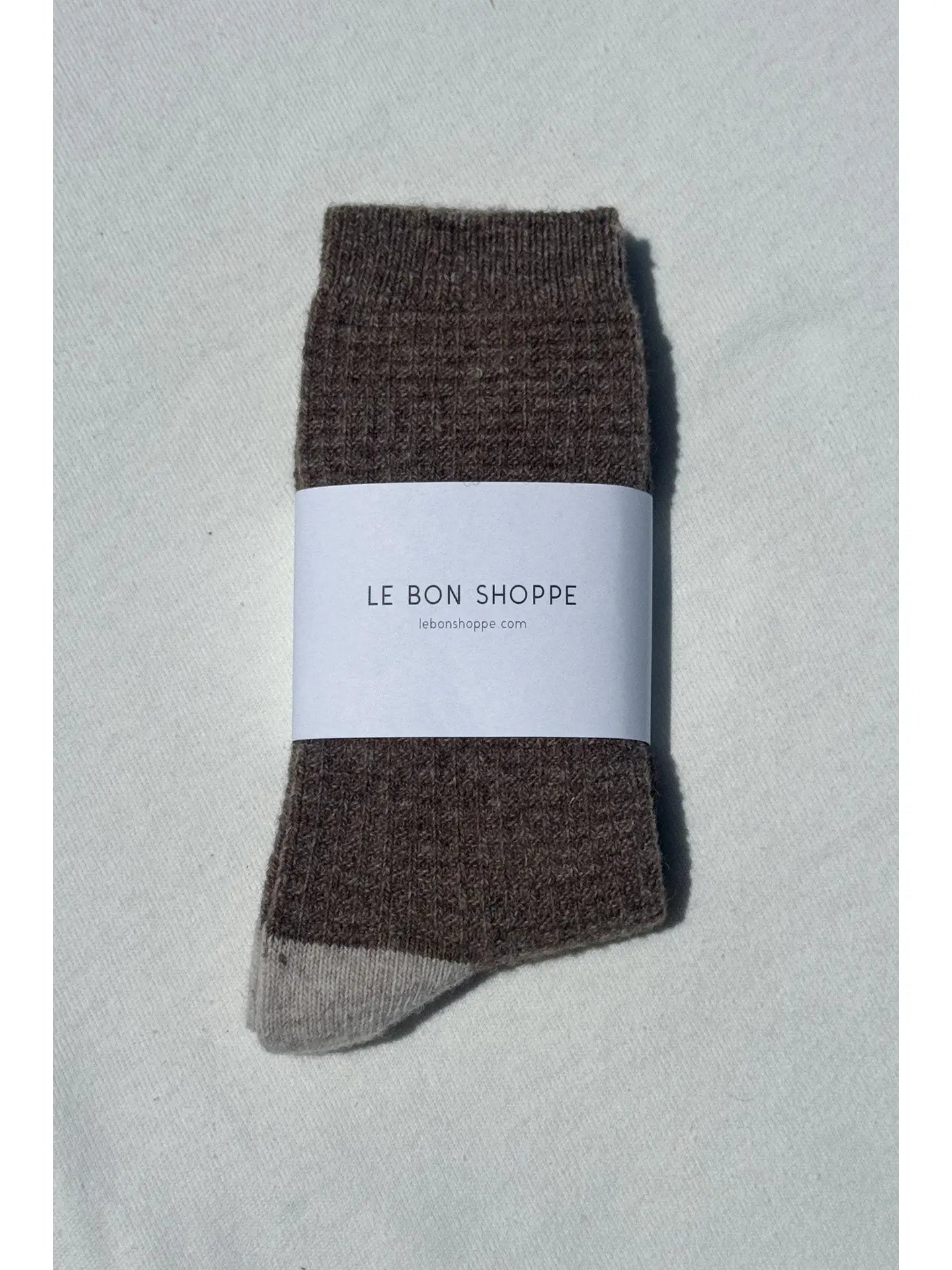 le bon shoppe / wool waffled socks