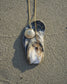 aura necklace - mother of pearl