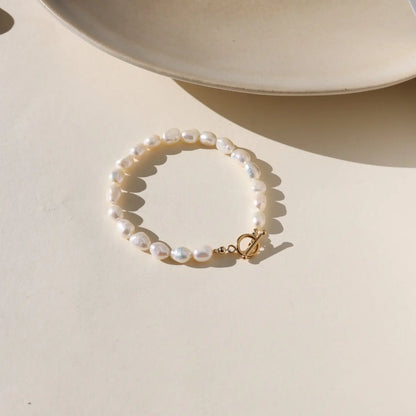 pearl muse toggle bracelet