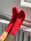le bon shoppe / ruffled modal socks