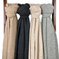 handloom cashmere scarf / latte