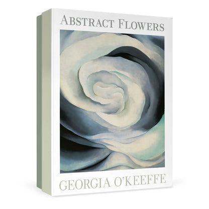 georgia o'keeffe abstract flowers boxed notecard set