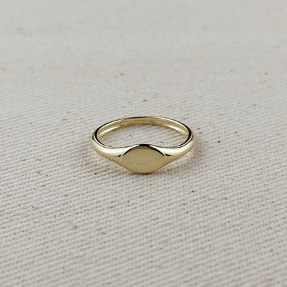 slim signet ring