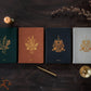 magic of i / botanicals vegan leather lined journal