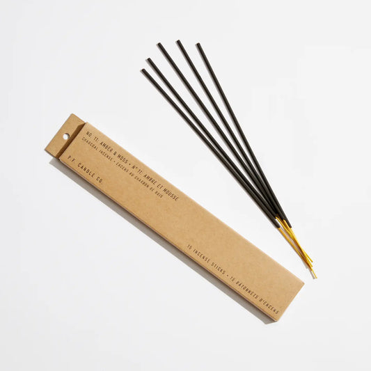 p.f. candle co. / incense - amber & moss